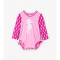 Hatley Baby Girl Rash Guard One-Piece Suit by Hatley