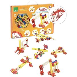 Vilac My Construction Wooden Building Set by Vilac (106 Pieces)