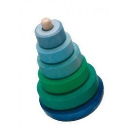 Grimms Wooden Wobbly Stacking Tower by Grimms