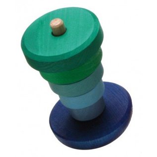 Grimms Wooden Wobbly Stacking Tower by Grimms