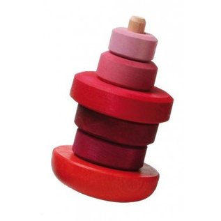 Grimms Wooden Wobbly Stacking Tower by Grimms