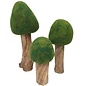 Papoose Wool Felt + Wood Trees by Papoose