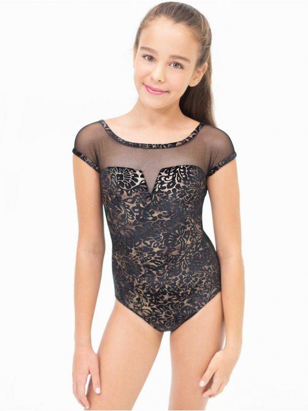 black velvet leotard