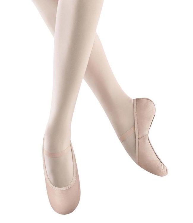 Bloch 227 Belle Theatrical Pink Full Sole Leather Ballet Shoe 