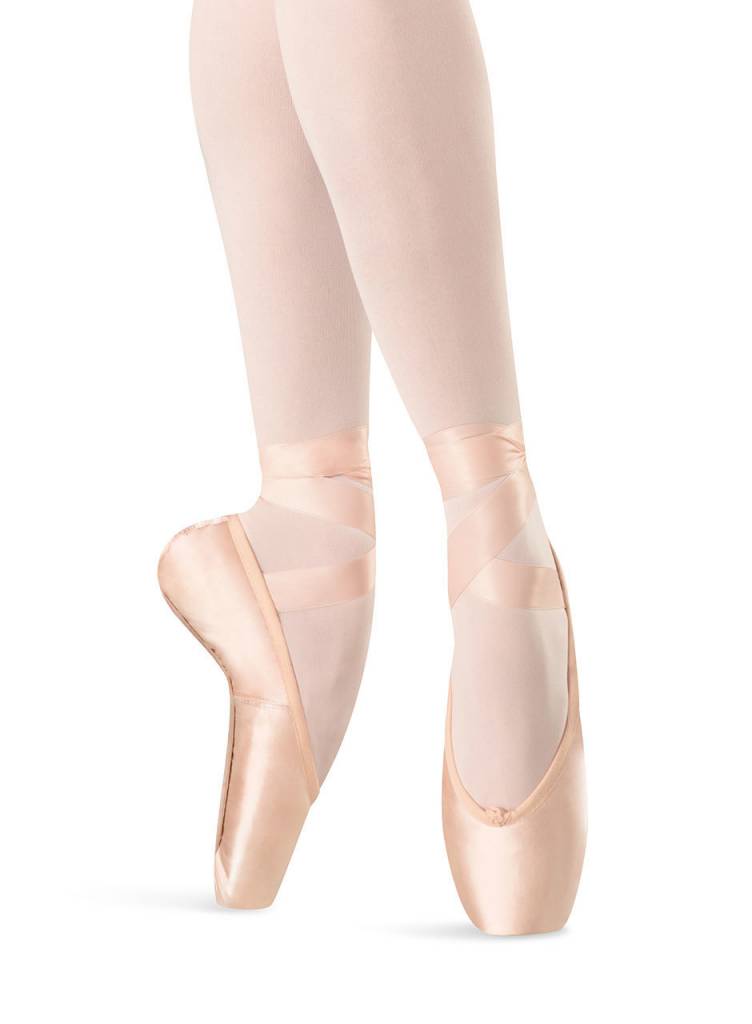 Bloch Hannah pointe shoe Long S0109LL Black and Pink
