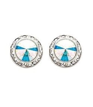 Scottie Colorful Rhinestone Bow Earrings – VICI