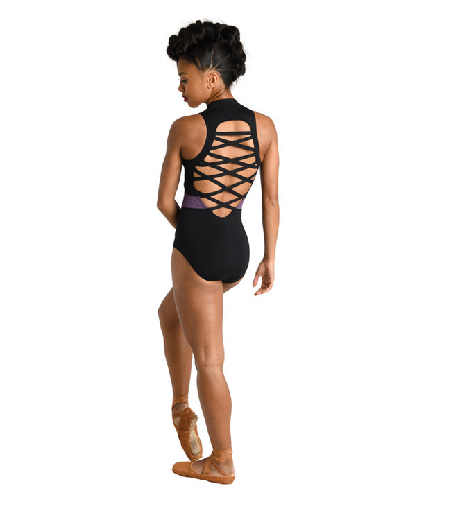 Danshuz Danznmotion Zip Front Leotard 2724