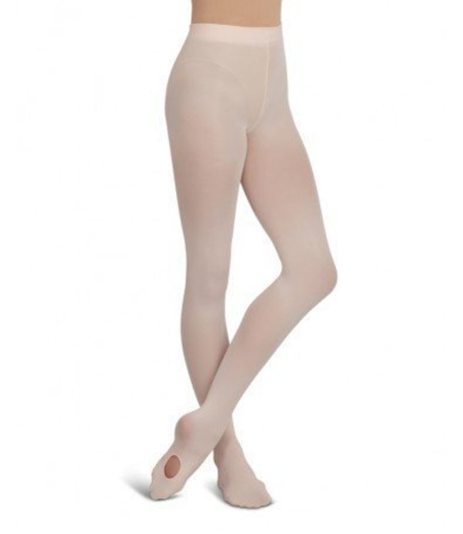 Prima Soft One Size Fits Most Convertible Tights - Black and Pink