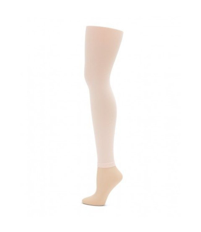 Capezio Ultra Soft Footless Tights 1917 - Black and Pink Dance