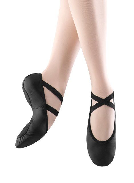 Bloch Prolite II Leather Ballet Shoe - Black - Black and Pink Dance ...