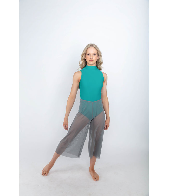 BP Designs Mesh Wide Leg Capri 31603