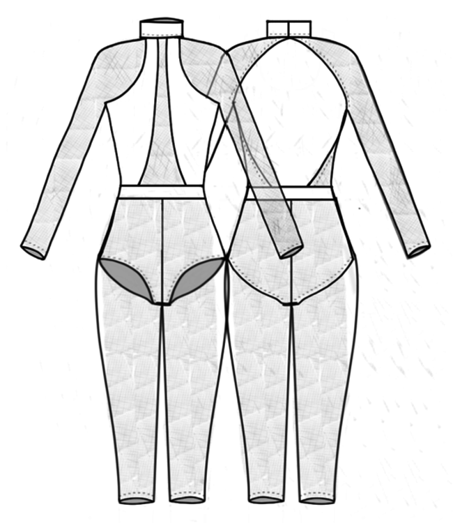 BP Designs BP Designs Milza Unitard 96311