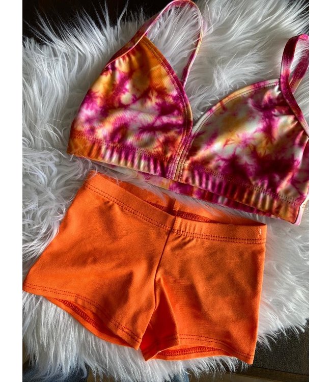 BP Designs BP Designs Plunging Bra Tie Dye