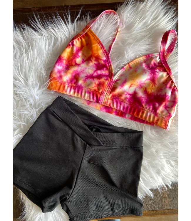 BP Designs BP Designs Plunging Bra Tie Dye