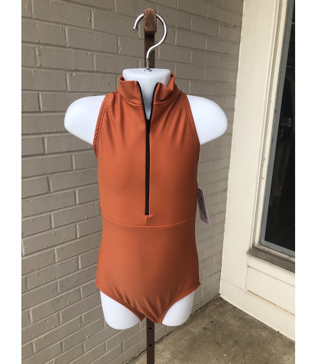 BP Designs Zip Front Solid Back Leo 83125 (more colors)