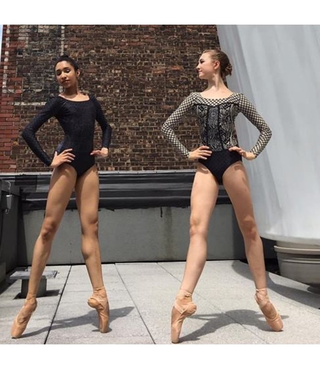 Ballet Rosa Ballet Rosa Lyman Longsleeve Ornamental Leotard
