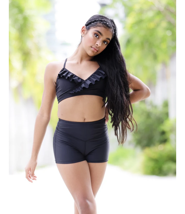 Oh La La Dancewear Oh La La Forever Ribbed Short OLL193