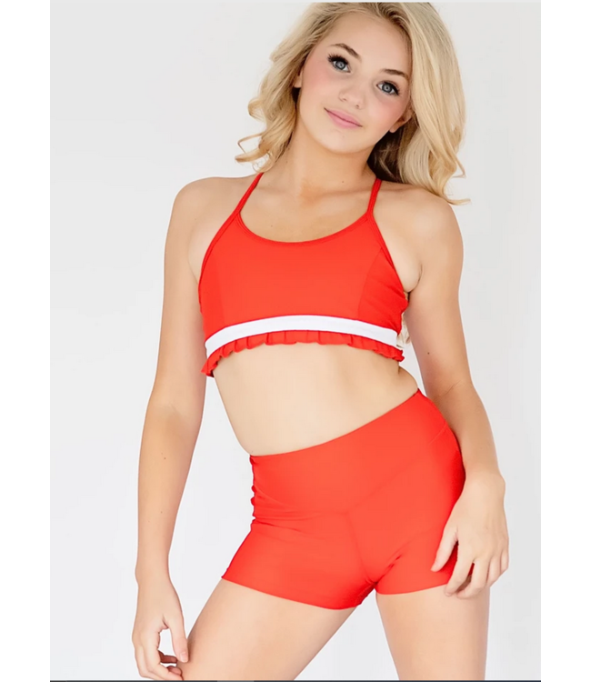 Oh La La Dancewear Oh La La Forever Ribbed Short OLL193