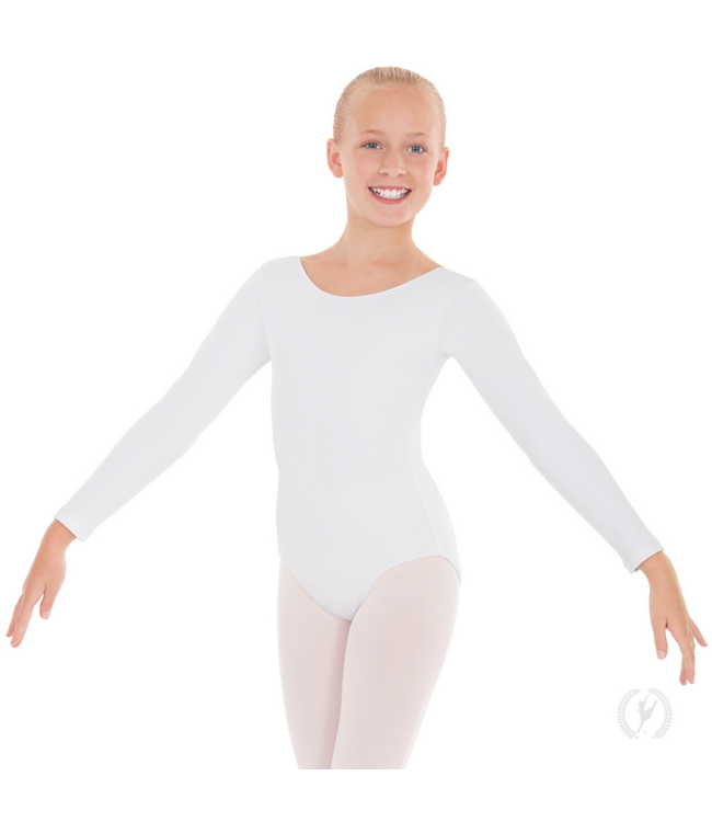 Eurotard Girls Long Sleeve Leotard 10408
