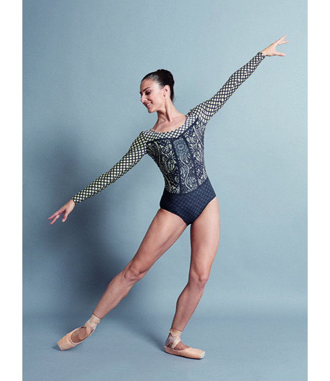 Ballet Rosa Ballet Rosa Lyman Longsleeve Ornamental Leotard