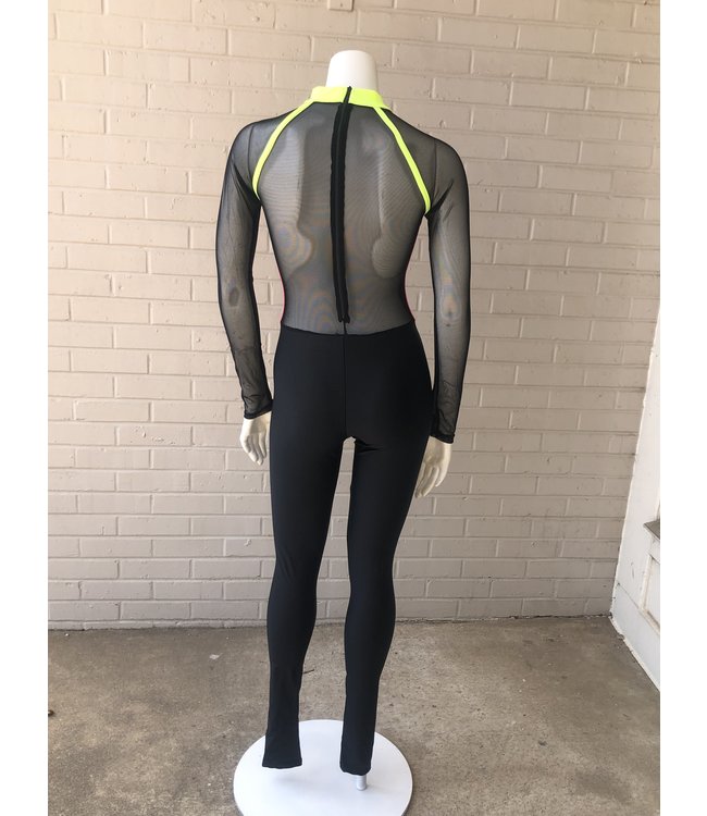 BP Designs Neon Stripe Unitard