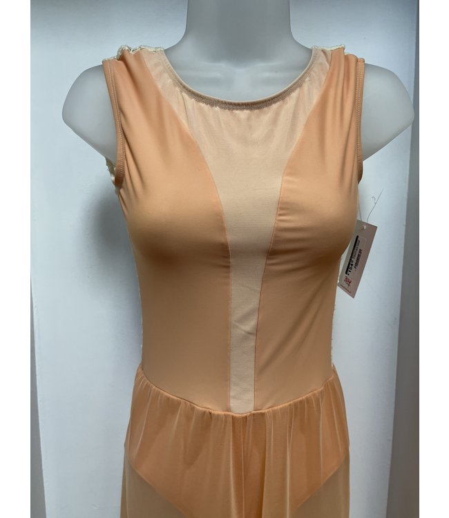BP Designs Peaches and Cream Unitard Adult Small