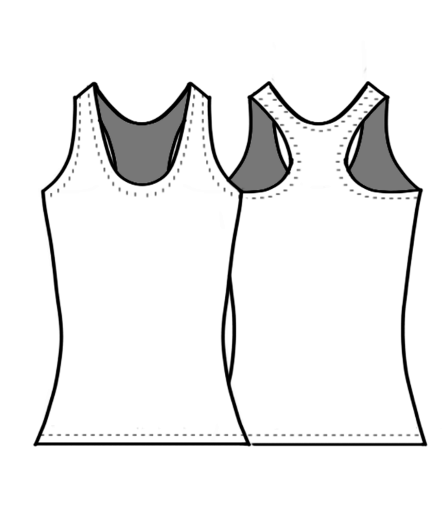 BP Designs 04102 RACER TOP