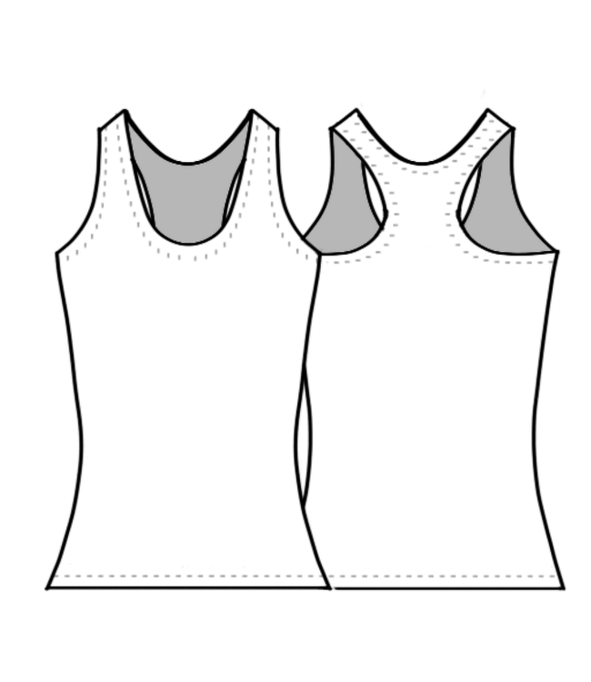 BP Designs 04102 RACER TOP