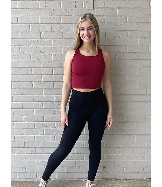 BP Designs Racer Crop Top 74158