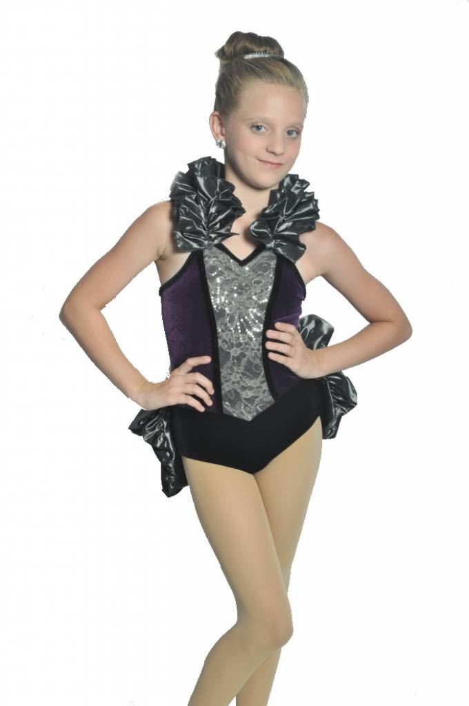 BP Designs Queen of Hearts Costume 99314 - Black and Pink Dance