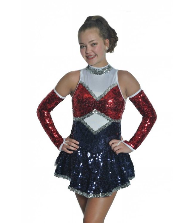 BP Designs BP Designs Drumroll Drill Skater Dress 89312