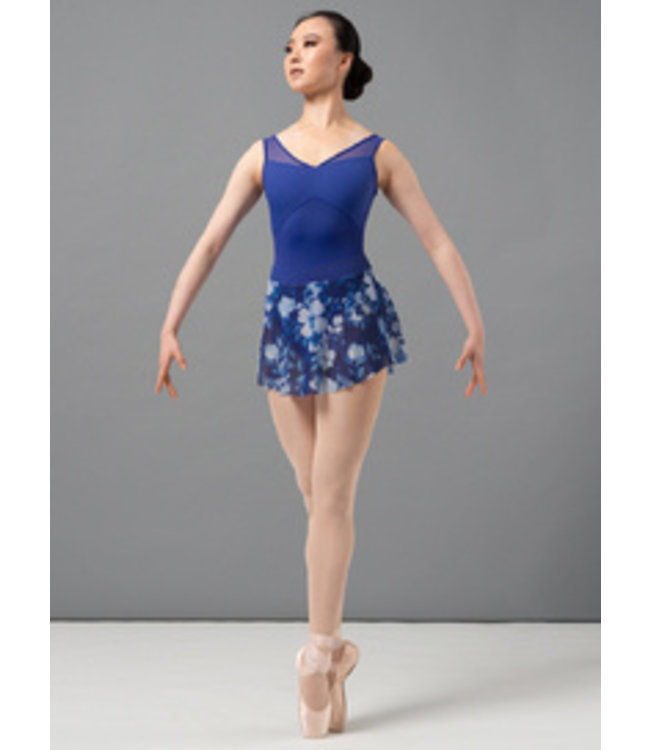 Bloch Bloch Chevron Rib Skirt MS162