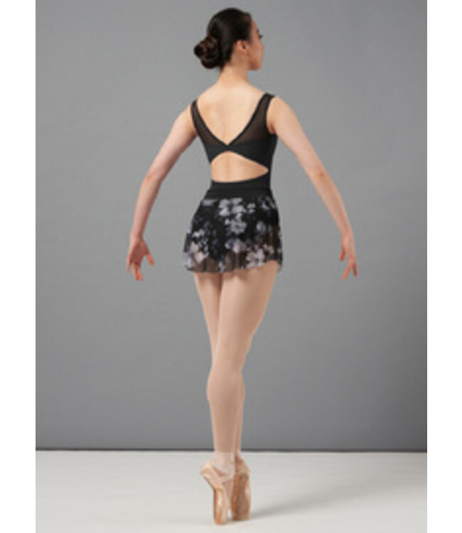 Bloch Bloch Chevron Rib Skirt MS162