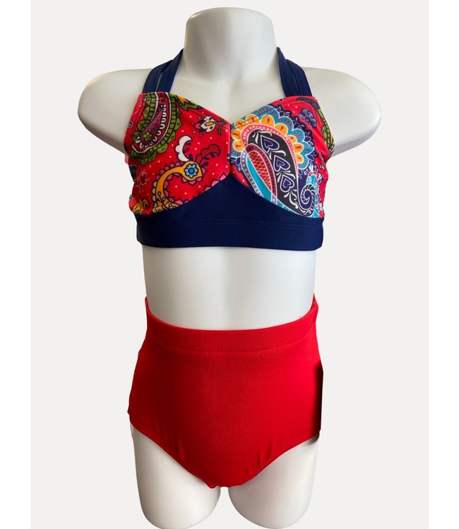 Paisley Bra Top YM