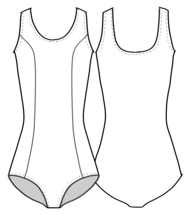 BP Designs BP Designs 73120 Princess Seam Tank