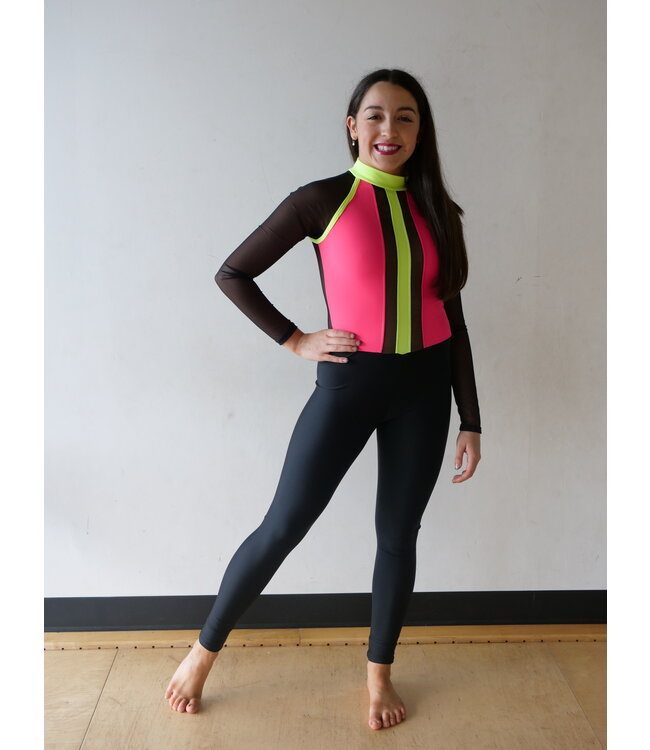 BP Designs Neon Stripe Unitard