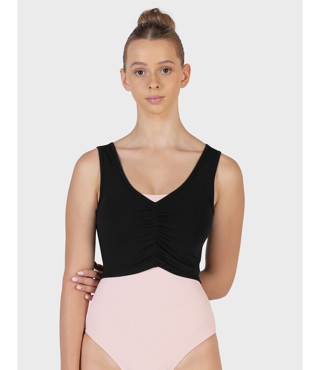 Bloch Bloch Crop Gather Front Tank Z5205