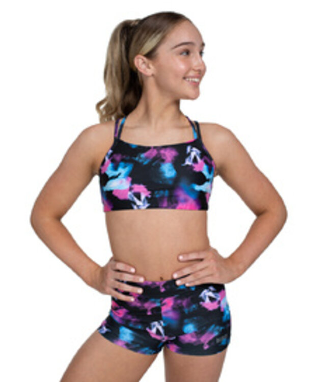 Bloch Criss Cross Back Bra Top FM1401