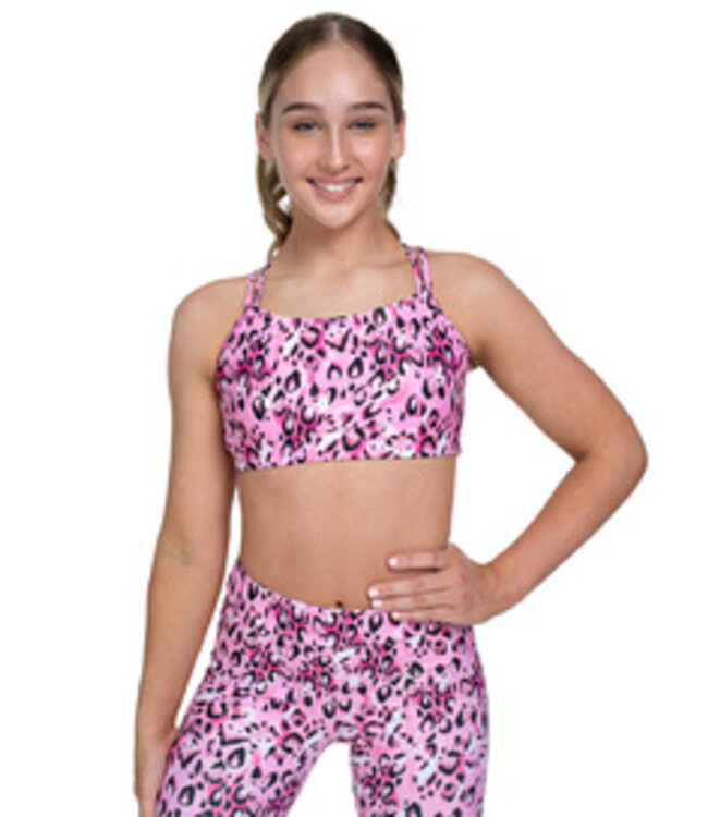 Bloch Criss Cross Back Bra Top FM1401