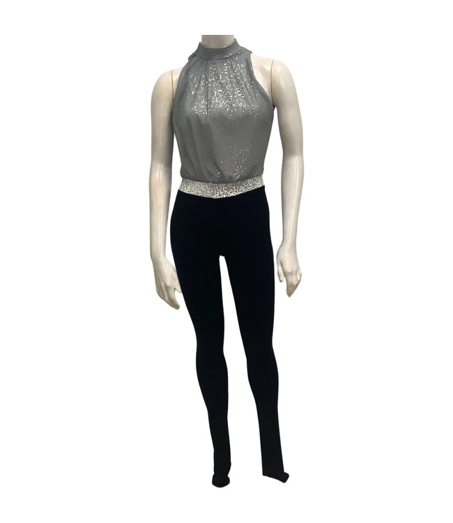 BP Designs BP Designs Mesh Blousen Mock Neck Unitard 96315