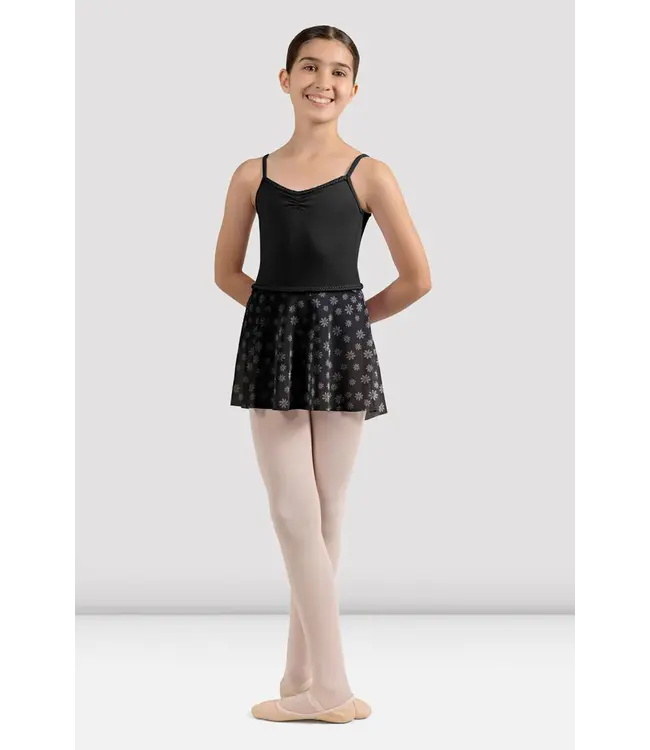 Bloch Bloch Printed Mesh Skirt W/ Braid Detail MS900C