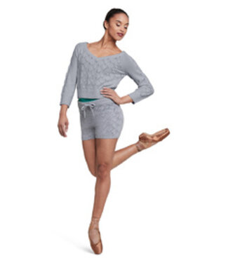 Bloch Cropped Knit Sweater Z5206