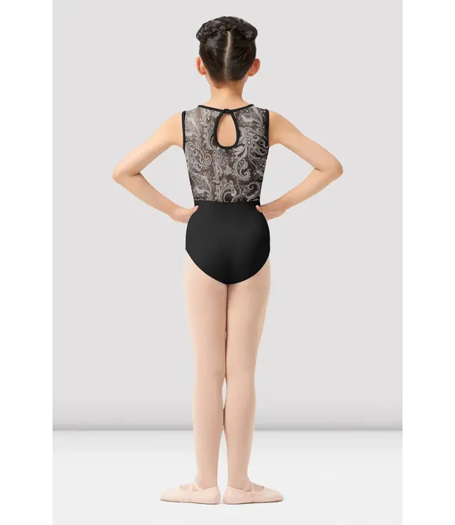 Bloch Paisley Mesh Keyhole Tank Leo M486C