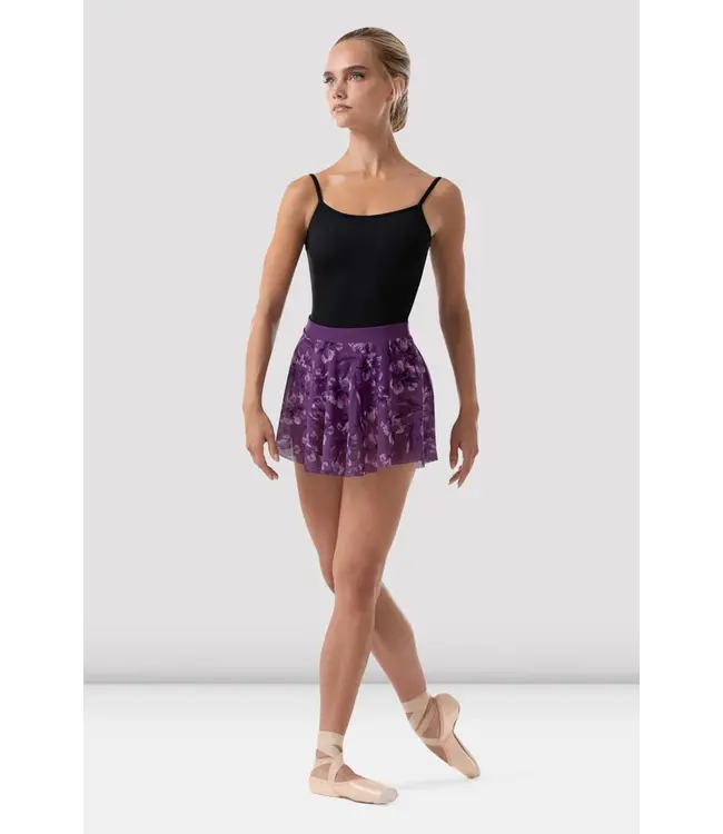 Bloch Bloch Print Mesh Skirt R4111