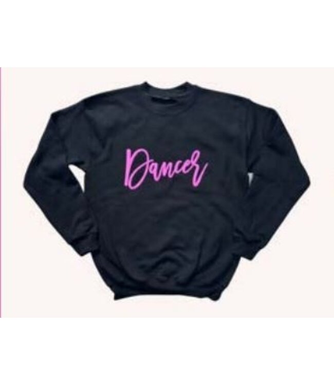 Trendy Trends Trendy Trends Puff Print Dancer Sweatshirt PUF562