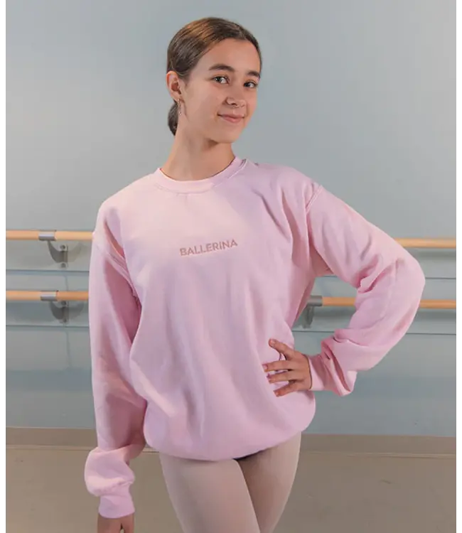 Ballerina Embroidered Pullover