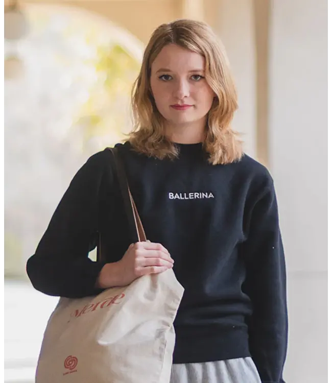 Ballerina Embroidered Pullover