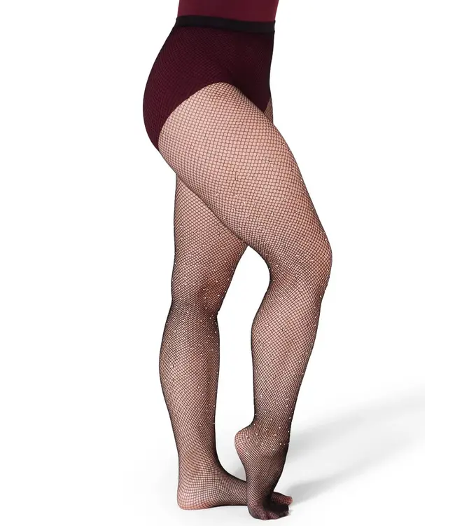 Capezio Capezio All-Over Rhinestone Fishnet Tight 3505W