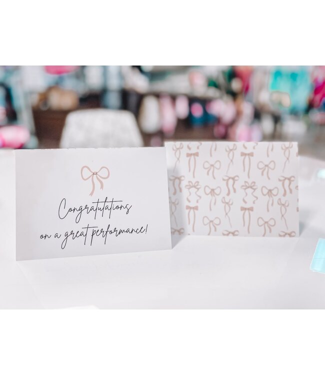 BP Designs BP Dancewear Greeting Cards