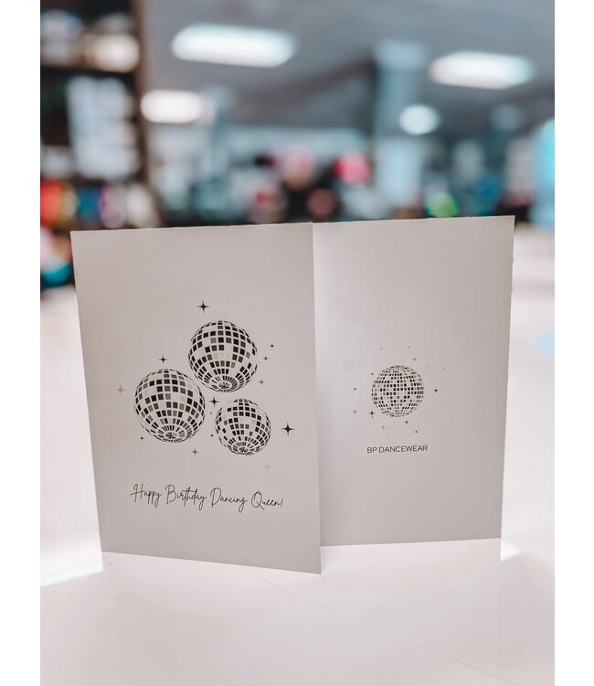 BP Designs BP Dancewear Greeting Cards